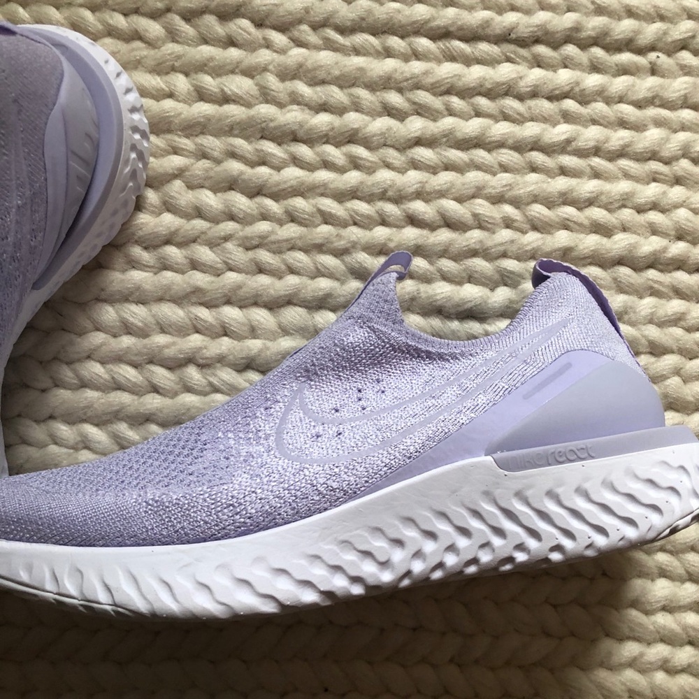NWOT Nike Epic React Purple Running Shoes